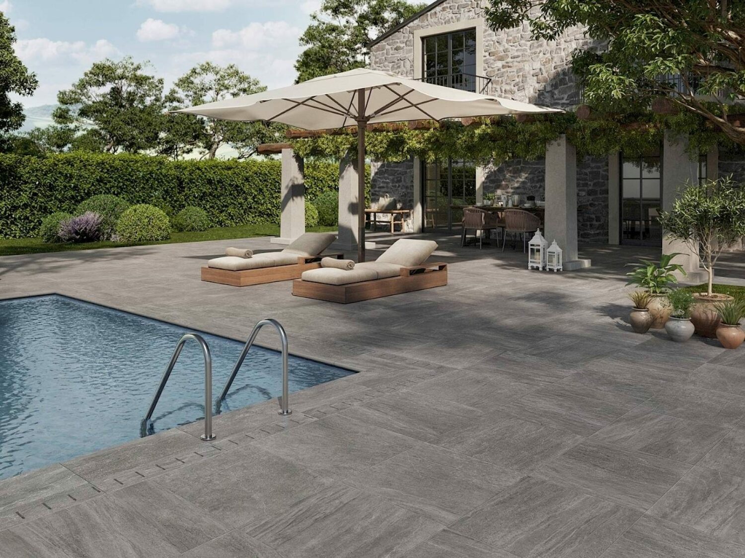 Outdoor Living : Make a splash with these 2022 Porcelain Trends!