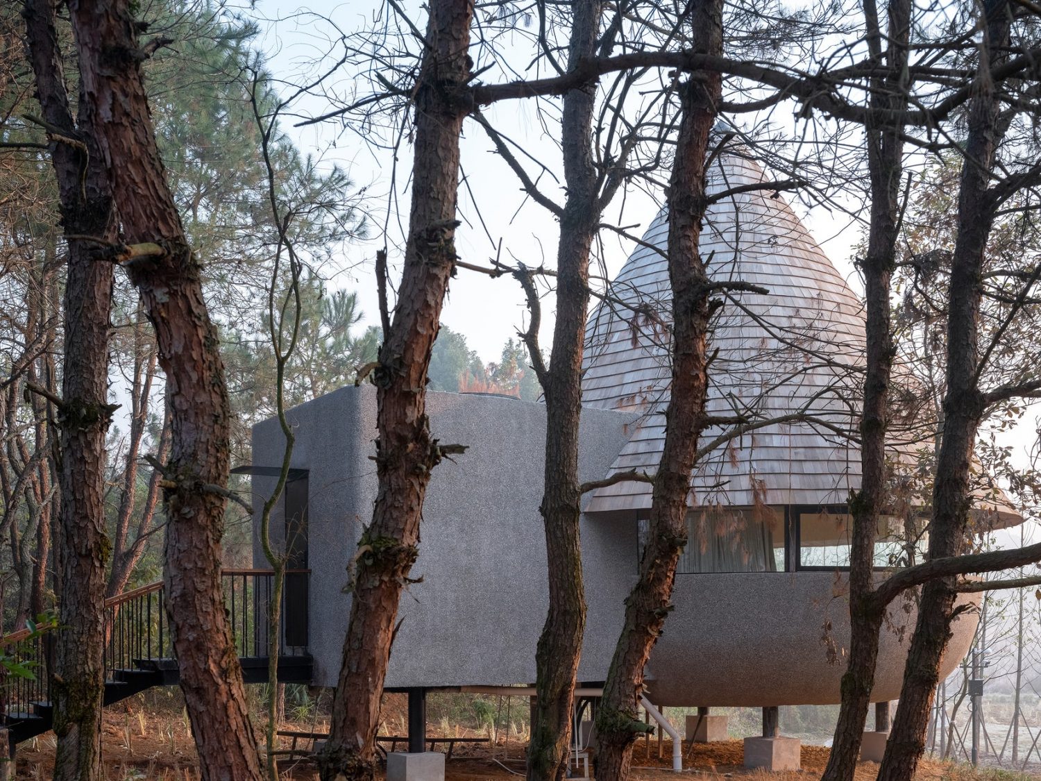 Une maison qui sort de l'ordinaire