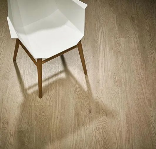 Plancher de Vinyle Collé | Collection Allura Flex | Couleur Whitewash Elegant