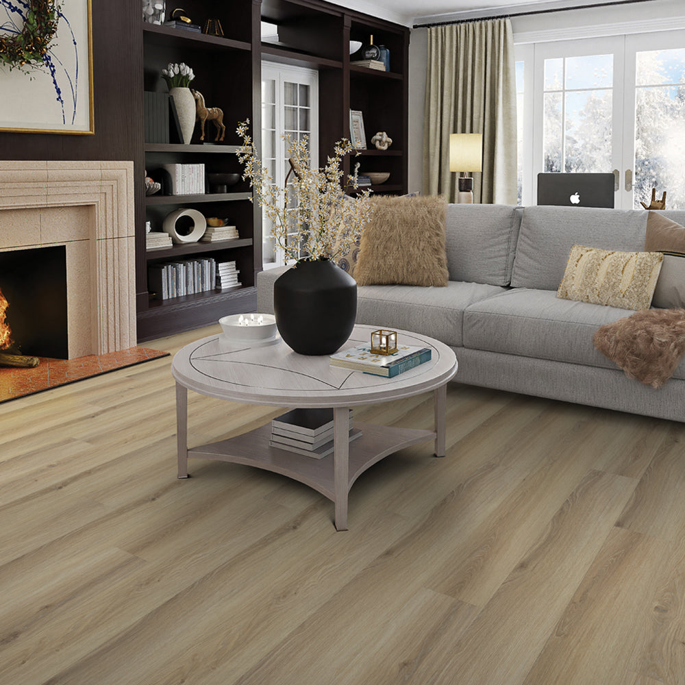 Glued vinyl flooring | Aerial