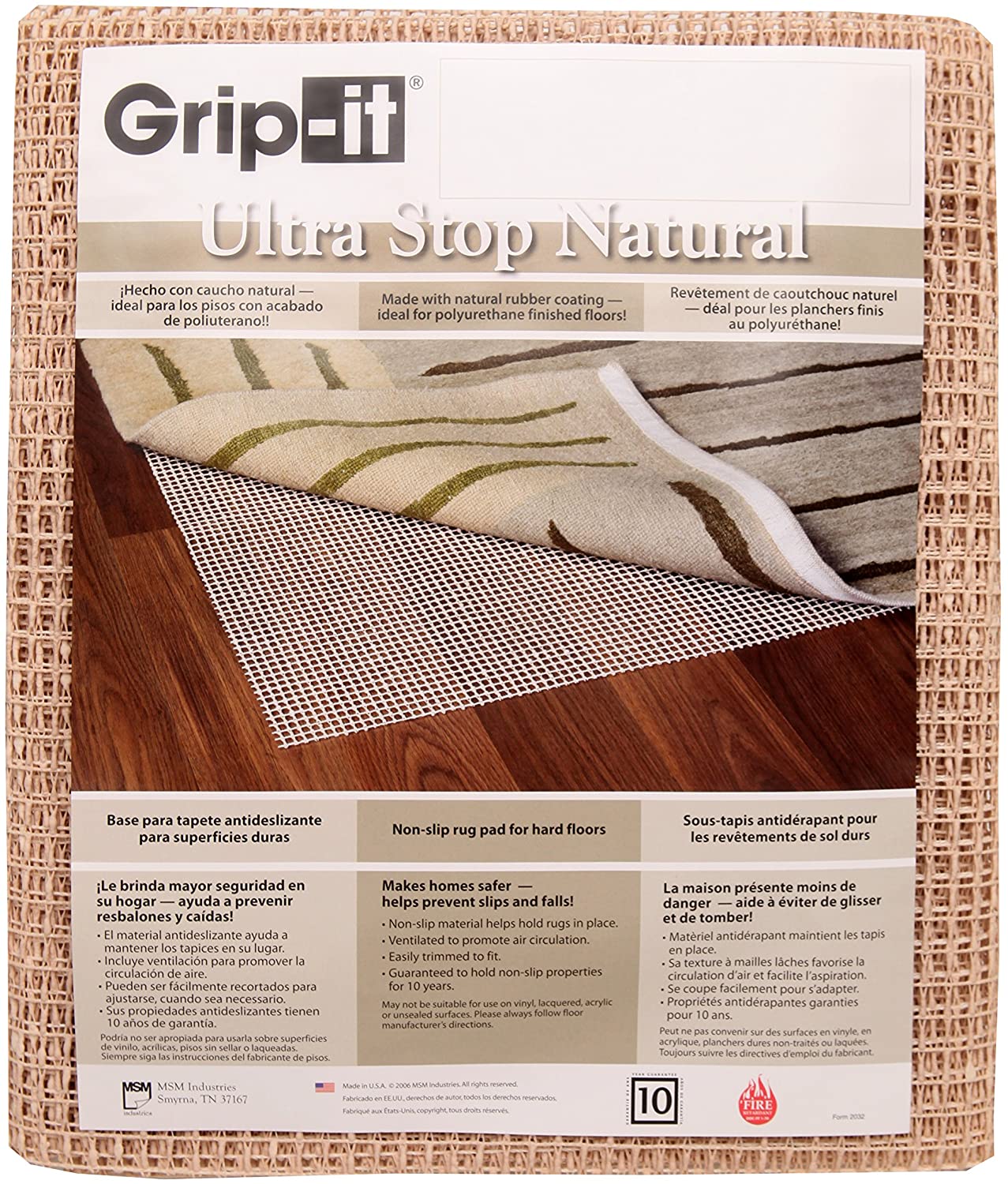 Non Slip Rug Pad Emard, How To Add Non Slip Rug